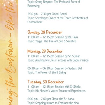 DF Madhuban Program Group 5, December 2025 – January 2026