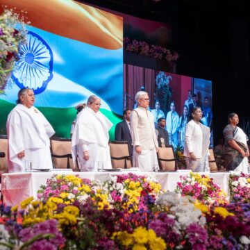 Hyderabad News: President of India, Droupadi Murmu Inaugurates National Conference at Shanti Sarovar, on the occasion of its 21st Anniversary